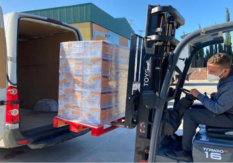 Colaborador BancoSol alimentos