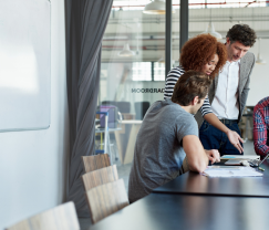 reunión de una empresa